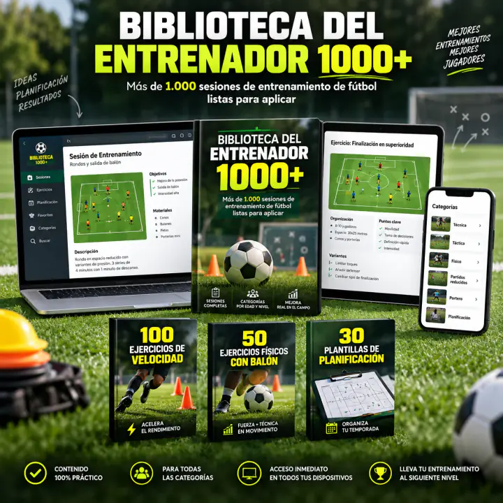 Biblioteca del Entrenador en computadora, tableta y teléfono